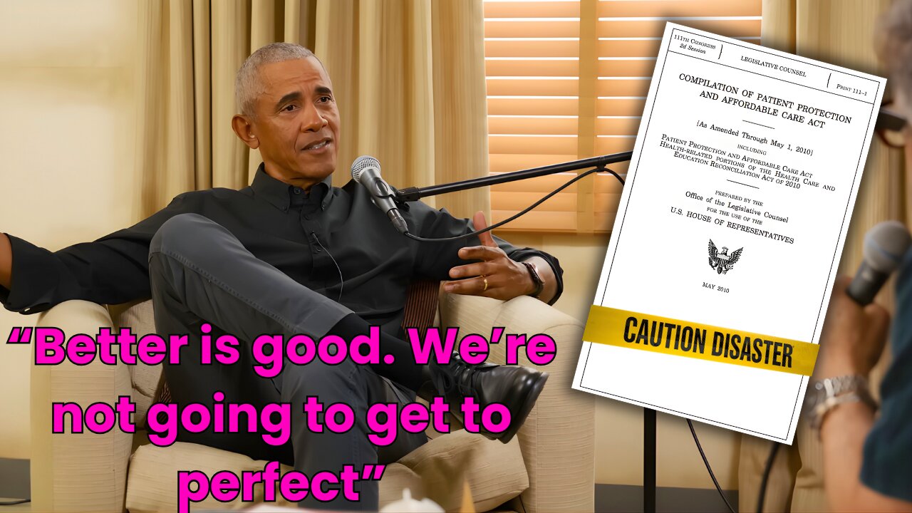 Obama Told Us Not To Seek Perfection. Then Came The Premiums