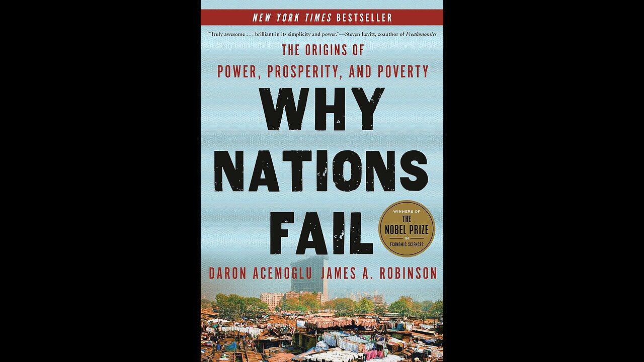 Why Nations Fail by Daron Acemoglu, James A. Robinson | Geopolitics | V2