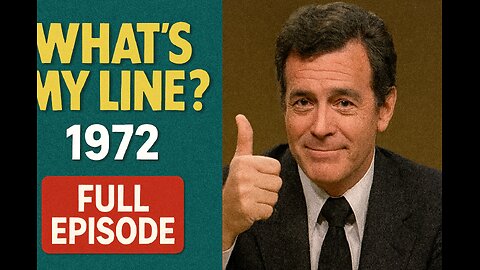 Highlights of What's My Line? (1972) Larry Blyden Hosts the Classic Game Show