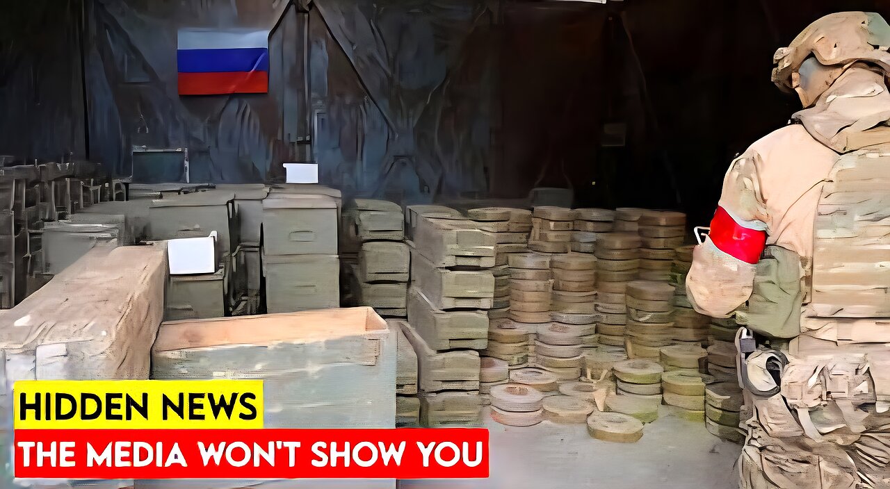 Shocking Discovery: Russia Uncovers Massive HIDDEN NATO Ammo Cache in Luhansk!