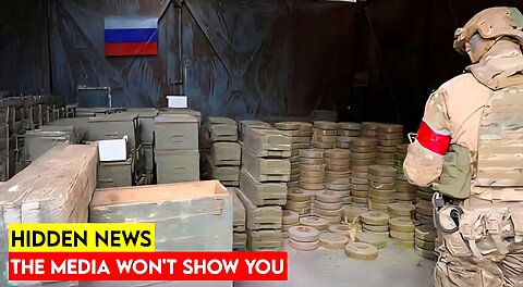 Shocking Discovery: Russia Uncovers Massive HIDDEN NATO Ammo Cache in Luhansk!