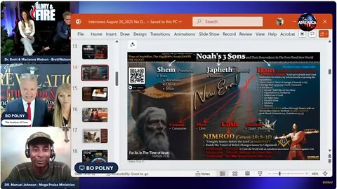 Bo Polny w/ Dr. Manuel Johnson: 9-11 Worldwide 2025, The GREAT and TERRIBLE Day! - 8/30/25
