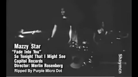 Mazzy Star - Fade Into You