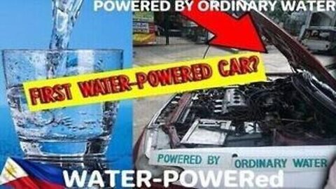 WORLD'S 1st. WATER POWERED CAR？： Daniel Dingel - Philippines, Blocked By IMF And WORLD BANK
