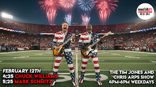 The Tim Jones and Chris Arps Show 02.12.2026 Chuck Williams | Mark Schmitz