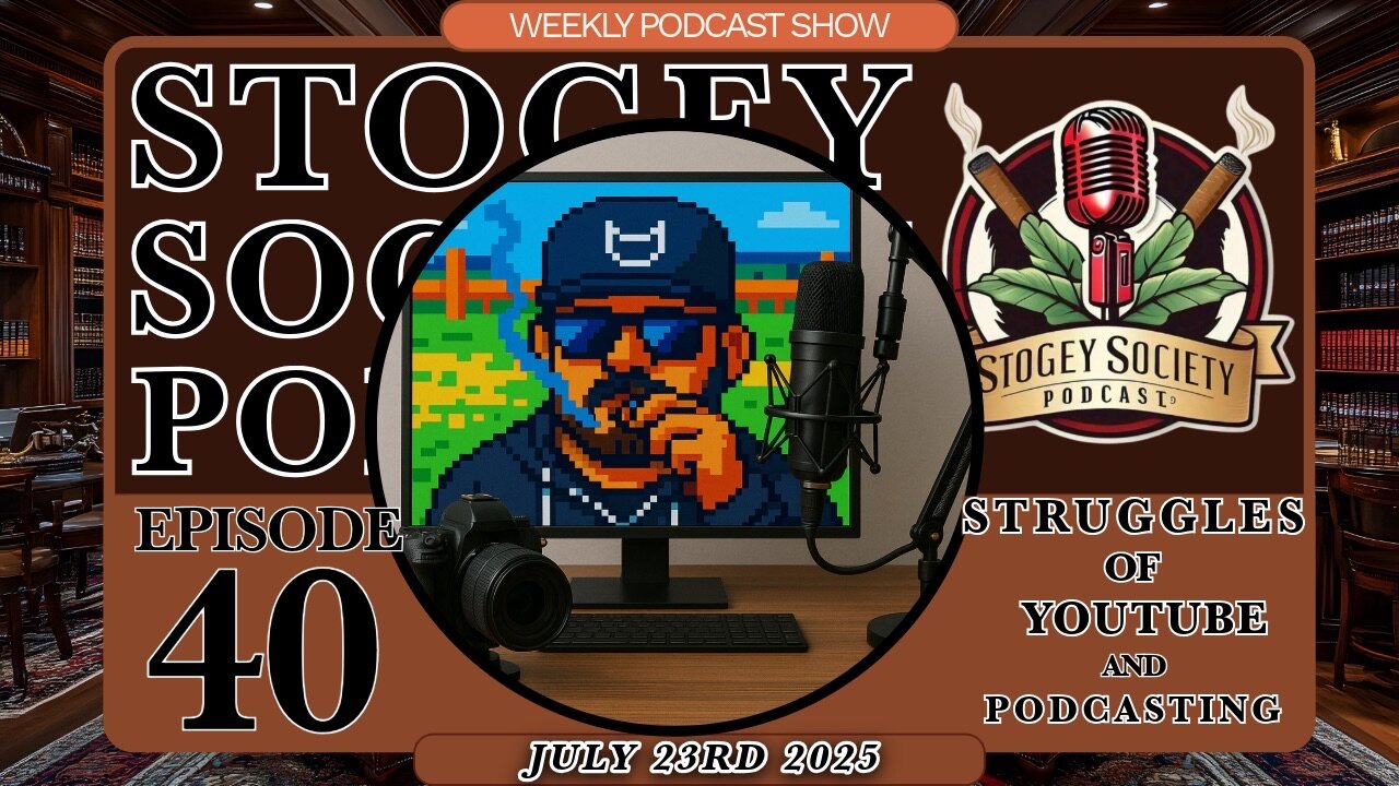 Stogey Society Podcast Episode 40 - Content Creator Struggles