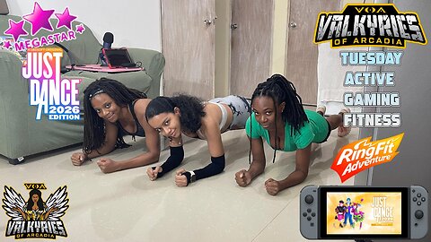 Bed Lounge Game and Chat #1,114 - TUESDAY ACTIVE GAMING FITNESS #justdance