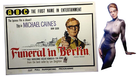 'Funeral in Berlin' (1966) Movie of the Book by Len Deighton