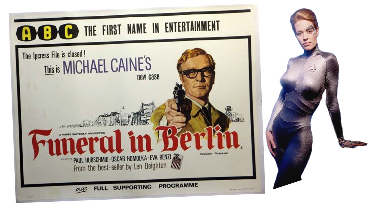 'Funeral in Berlin' (1966) Movie of the Book by Len Deighton