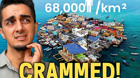 Exploring the Most Crowded Island on Earth 🌍 | Unbelievable Living Conditions!