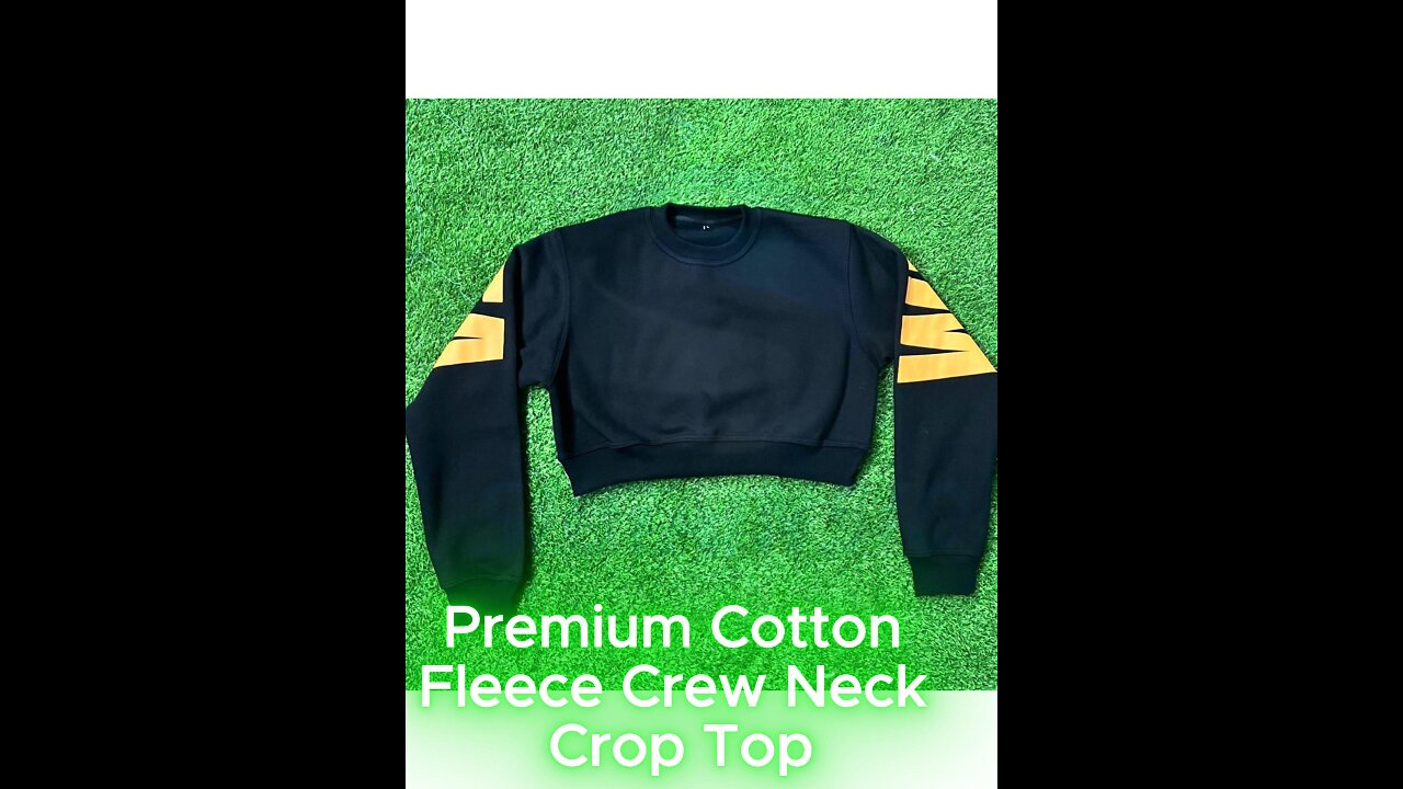 New Drop: Long Sleeve Cropped Fleece Vibes