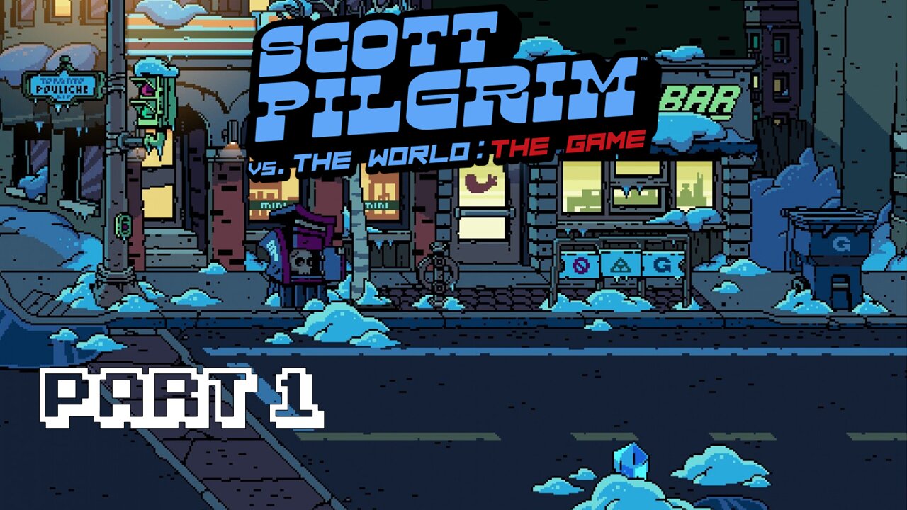Lets Play Scott Pilgrim vs The World: The Game Part 1 (And so he Takes Off) | Scott Pilgrim