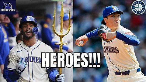Julio Rodriguez and Bryan Woo's Heroics help split series vs the Athletics