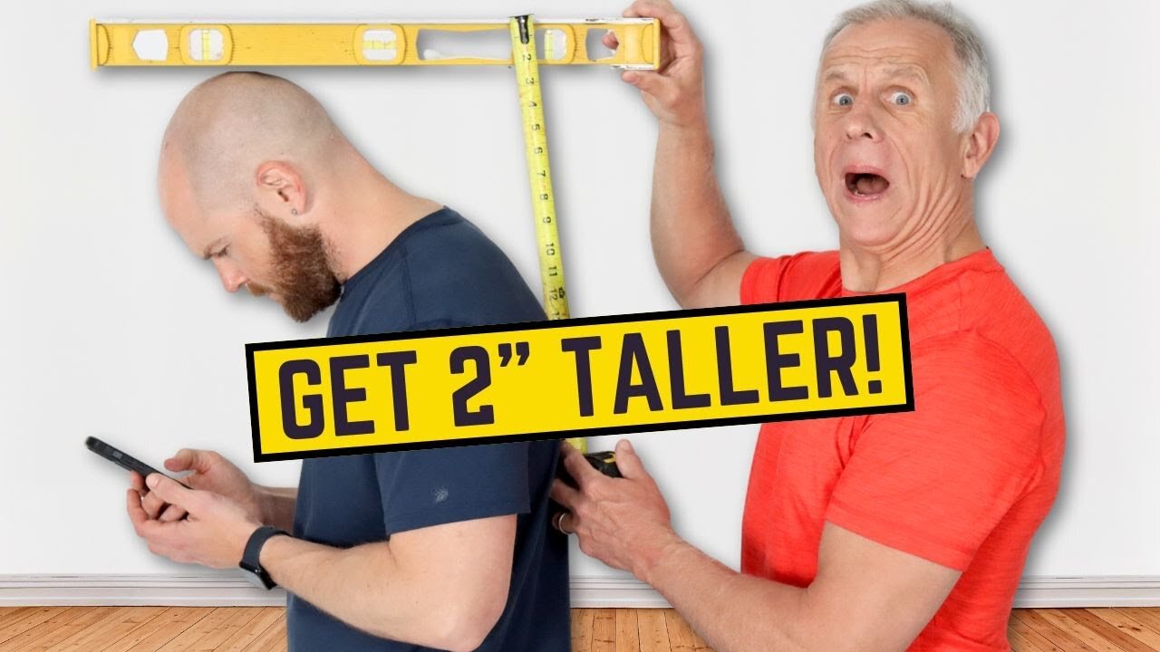 Fix Bad Posture in Minutes- Increase your Height & Stop Back Pain