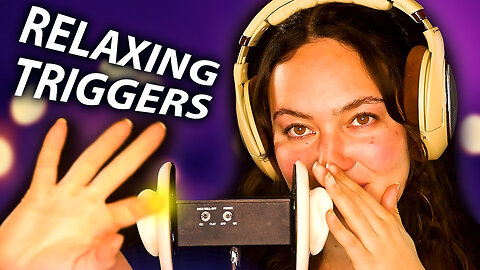ASMR Anna takes you to Tingle Town, Relaxing Assorted Triggers & Gentle Whispers, Fall Asleep ASMR
