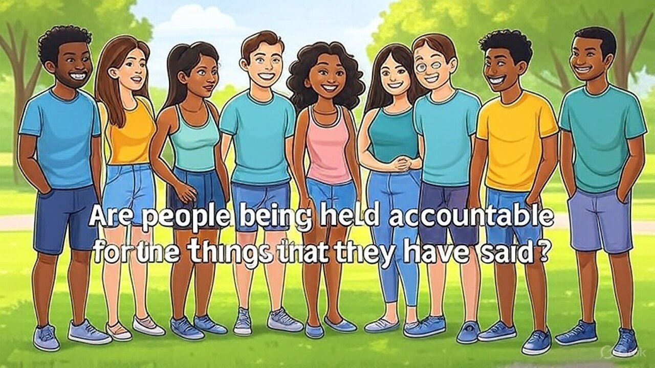 Are people being held accountable for that things that they have said? - AC Daily Show Ep 559