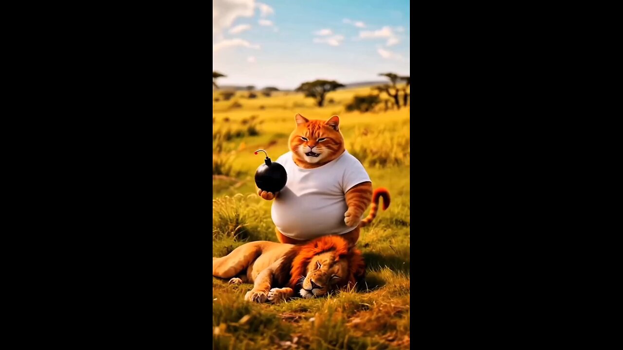 Lion vs cat