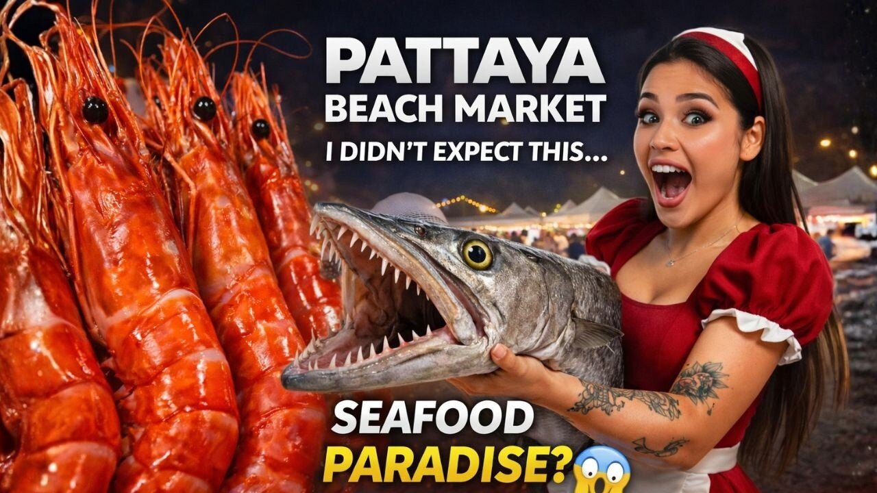 PATTAYA Prices Walk | Seafood Market! Shrimp, Crabs, Squid, Fish 2026