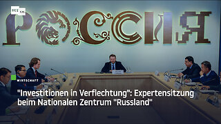 "Investitionen in Verflechtung": Expertensitzung beim Nationalen Zentrum "Russland"