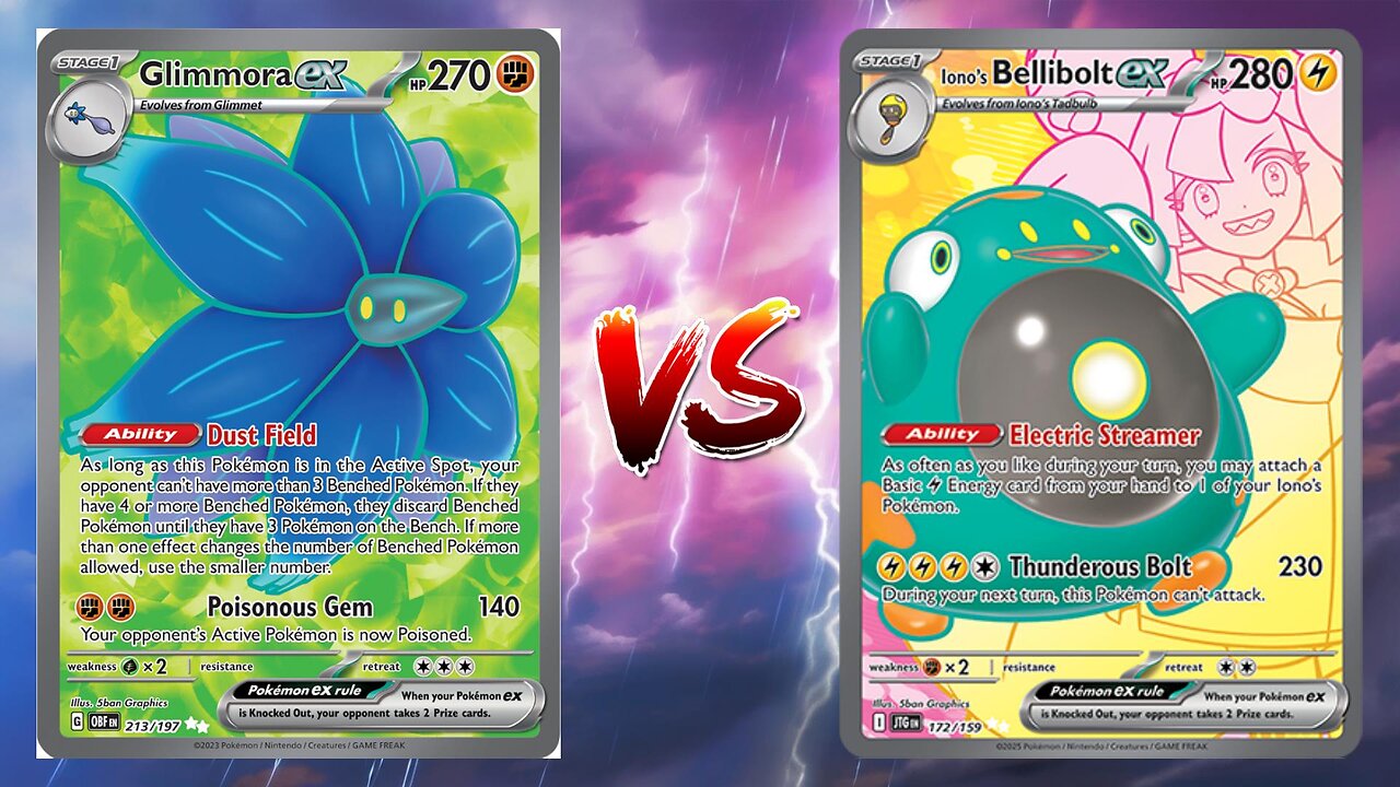 Pokemon TCG Live Glimmora EX Budew VS Iono's Bellibolt EX!!