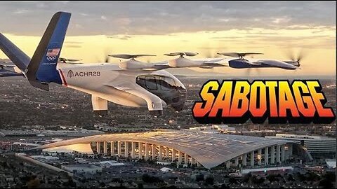 SMART CITY SABOTAGE! OLYMPICS ANNOUNCE THEY WILL BE CAR FREE AND USE AUTONOMOUS AIR TAXI'S ONLY!