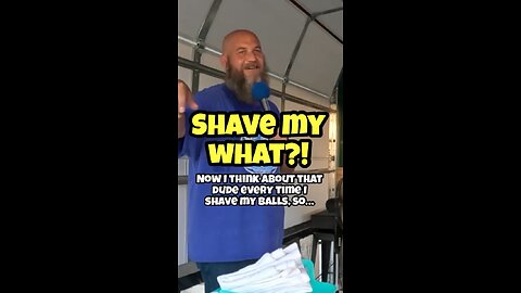Old Man Heckler At An Outdoor Comedy Show