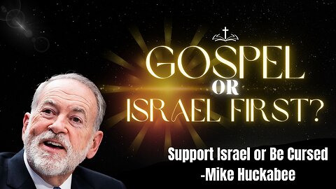 The Church Is NOT Israel: Responding to Mike Huckabee