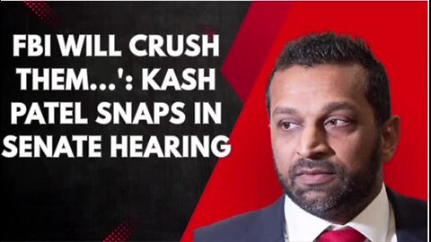 🟢 LIVE NOW: I Don’t Have Time!’: Kash Patel SHUTS Dems