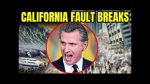 The Big One Just Hit California’s Fault Lines Break & Newsom’s Empire Collapses
