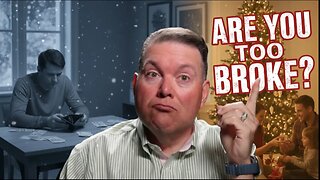 Are You Too Broke for Christmas or Too Blessed to Notice?