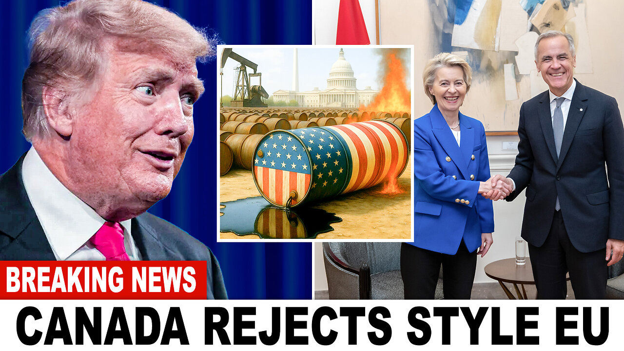 Canada’s $29 Billion U.S. Counterstrike Stuns EU – Carney REJECTS EU - Style Deal