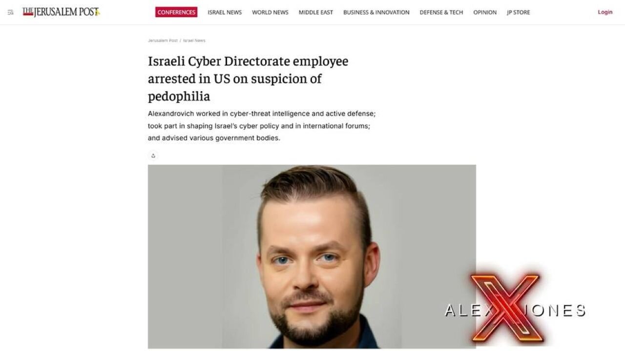 BREAKING: Israeli NSA Director Arrested In Pedophile Sting In Vegas Was Allowed To Flee To Israel