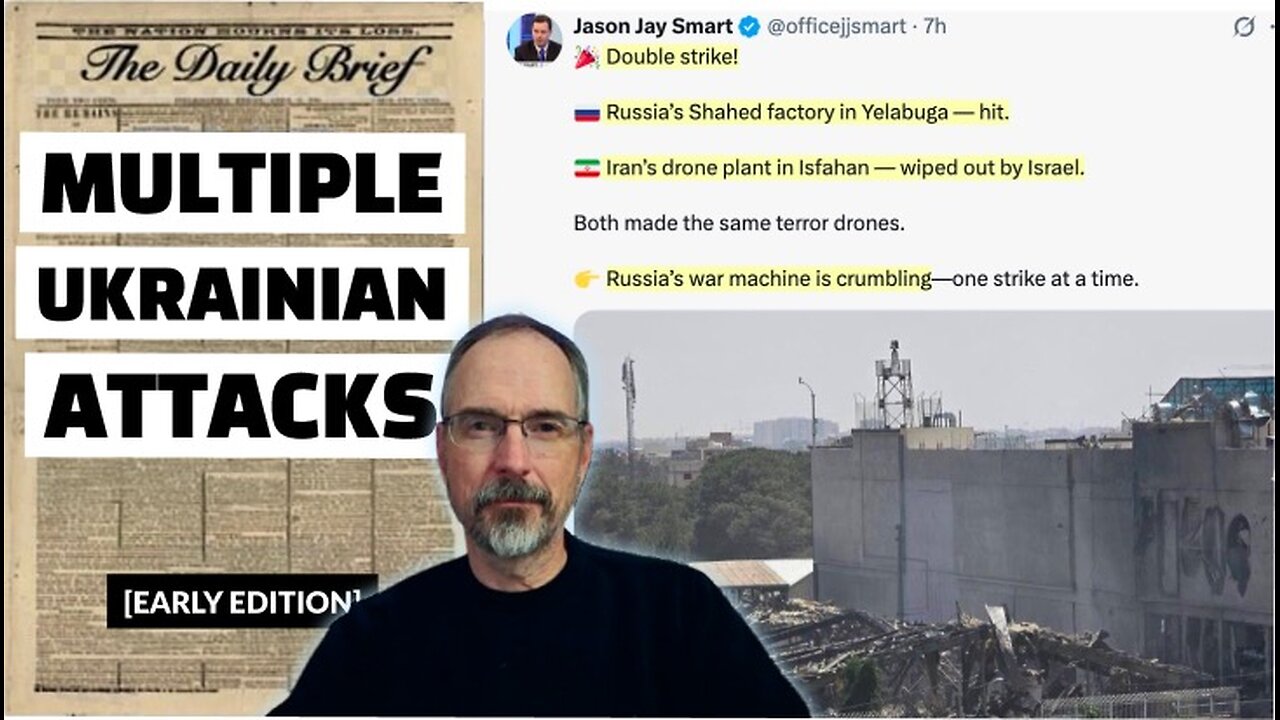 Ukraine’s Drone Factory Strike: It Hurt Russia MORE Than You Think