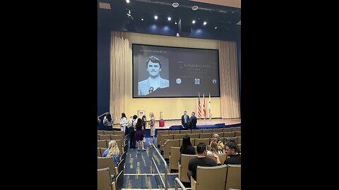 National Anthem at Kirk’s Rally