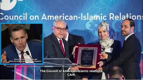 🚨Sen Hawley: Biden Admin Secretly Funneled $Millions to Islamic Relations [CAIR]