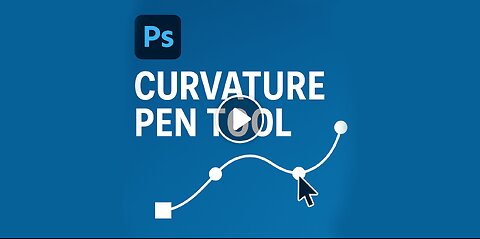 Master Smooth Curves with Photoshop’s Curvature Pen Tool!