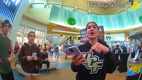 Woman Arrested at Dolphin Mall For Using Stolen Debit Card | Police Bodycam