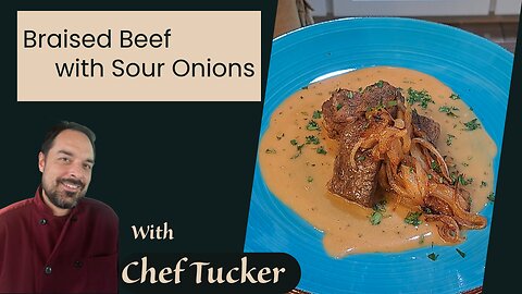 Braised Beef and Sour Onions