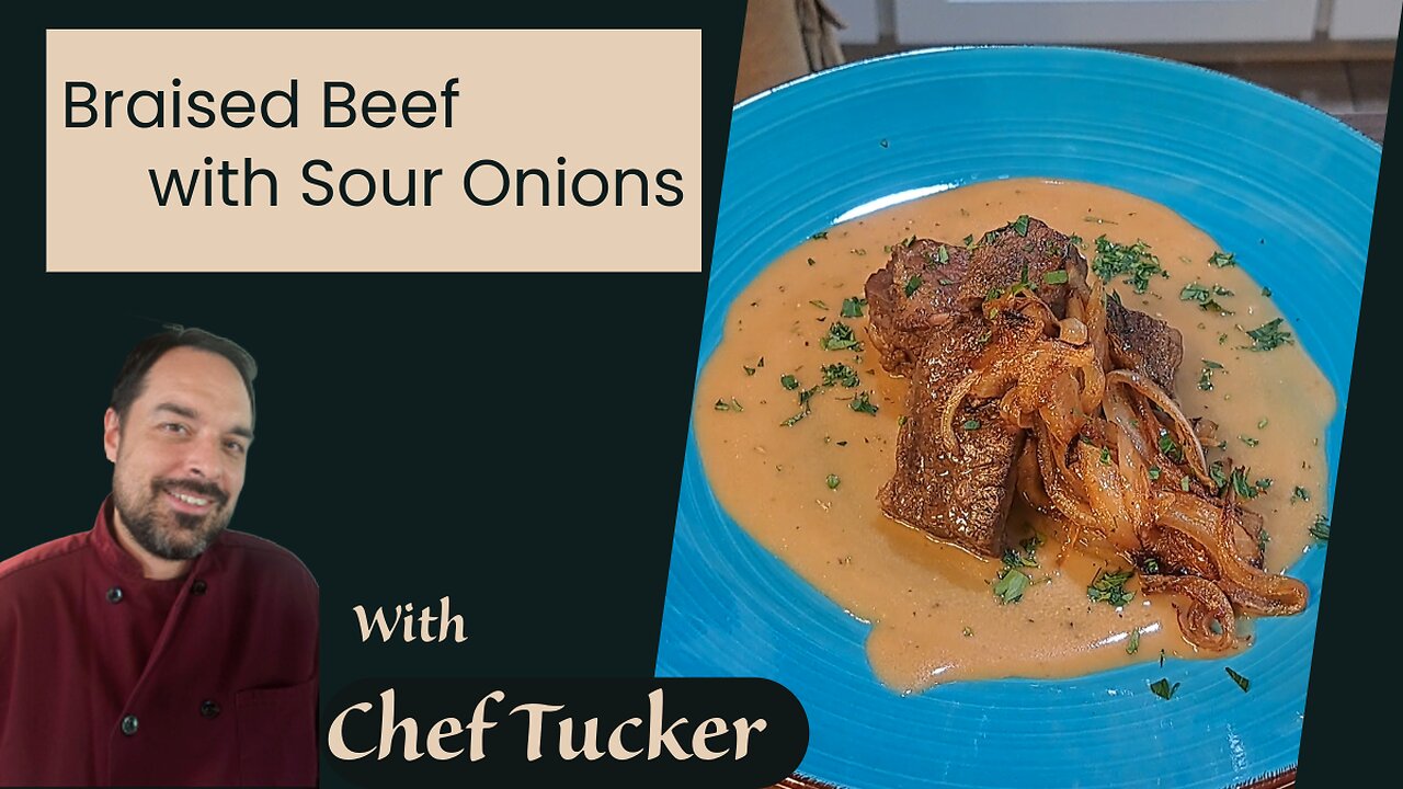 Braised Beef and Sour Onions