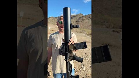 The Can Cannon with golf ball ammo conversion kit #atf #army #cod #ar15