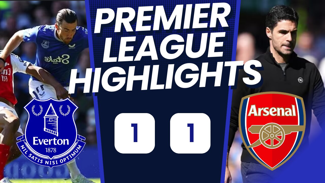Arsenal Drop Points After VAR Controversy Everton vs Arsenal Premier League Action