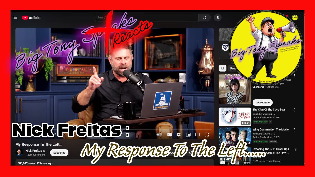Episode 138 : Big Tony Reacts