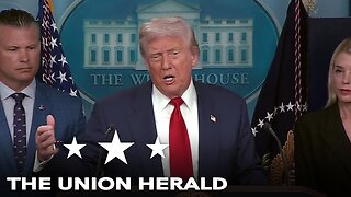 President Trump Holds a Press Conference Crime in Washington D.C.