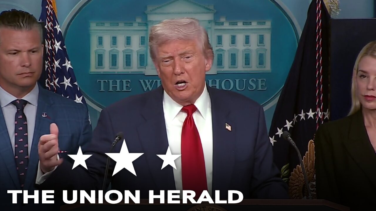 President Trump Holds a Press Conference Crime in Washington D.C.