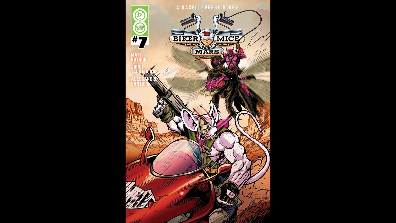 Biker Mice from Mars #7 Oni Press #QuickFlip Comic Book Review