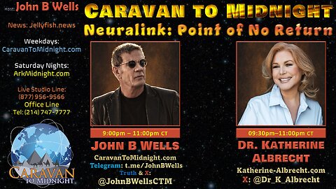 Neuralink — Point of No Return - John B Wells LIVE