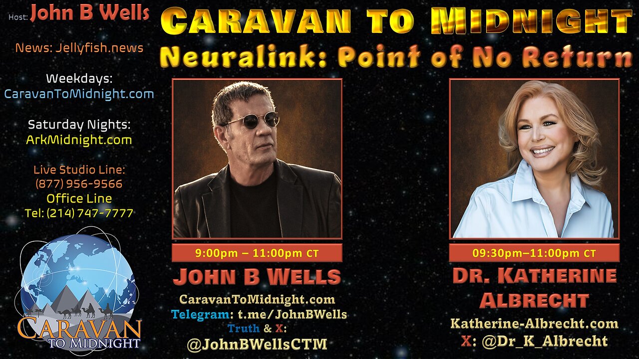 Neuralink — Point of No Return - John B Wells LIVE