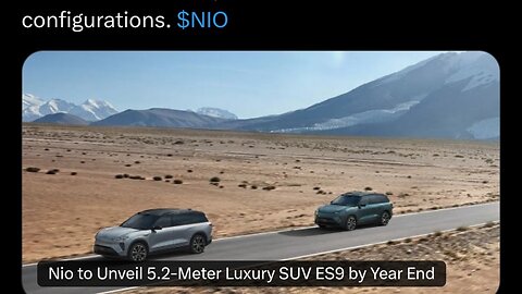 Nio Just Confirmed To Release The ES9 This Year #Nio