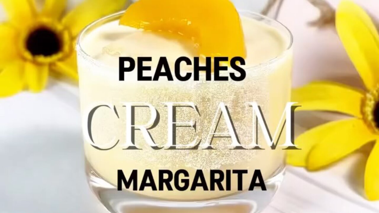 COCKTAIL PEACHES CREAM MARGARITA