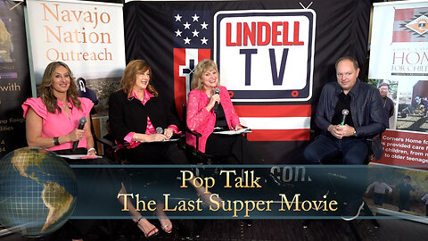 Pop Talk NRB 2025 - Michael Scott - The Last Supper Movie - OvercomersTV.Live | LindellTV